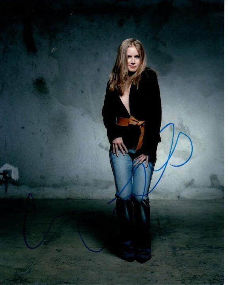 Amy adams signed autographed 8x10 Photo Poster painting