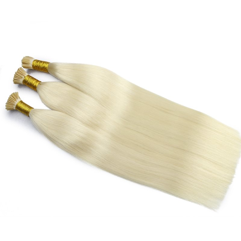 Pre-Bonded I TIP Hair Extension #60 Lightest Blonde100g Per Pack