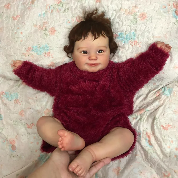  20'' Awake Reborn Baby Doll Realistic Reborn Baby Toddlers Girl Dassya - Reborndollsshop®-Reborndollsshop®
