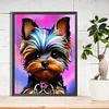 Yorkshire Terrier - Rundbohrer Diamant Malerei - 30*40cm
