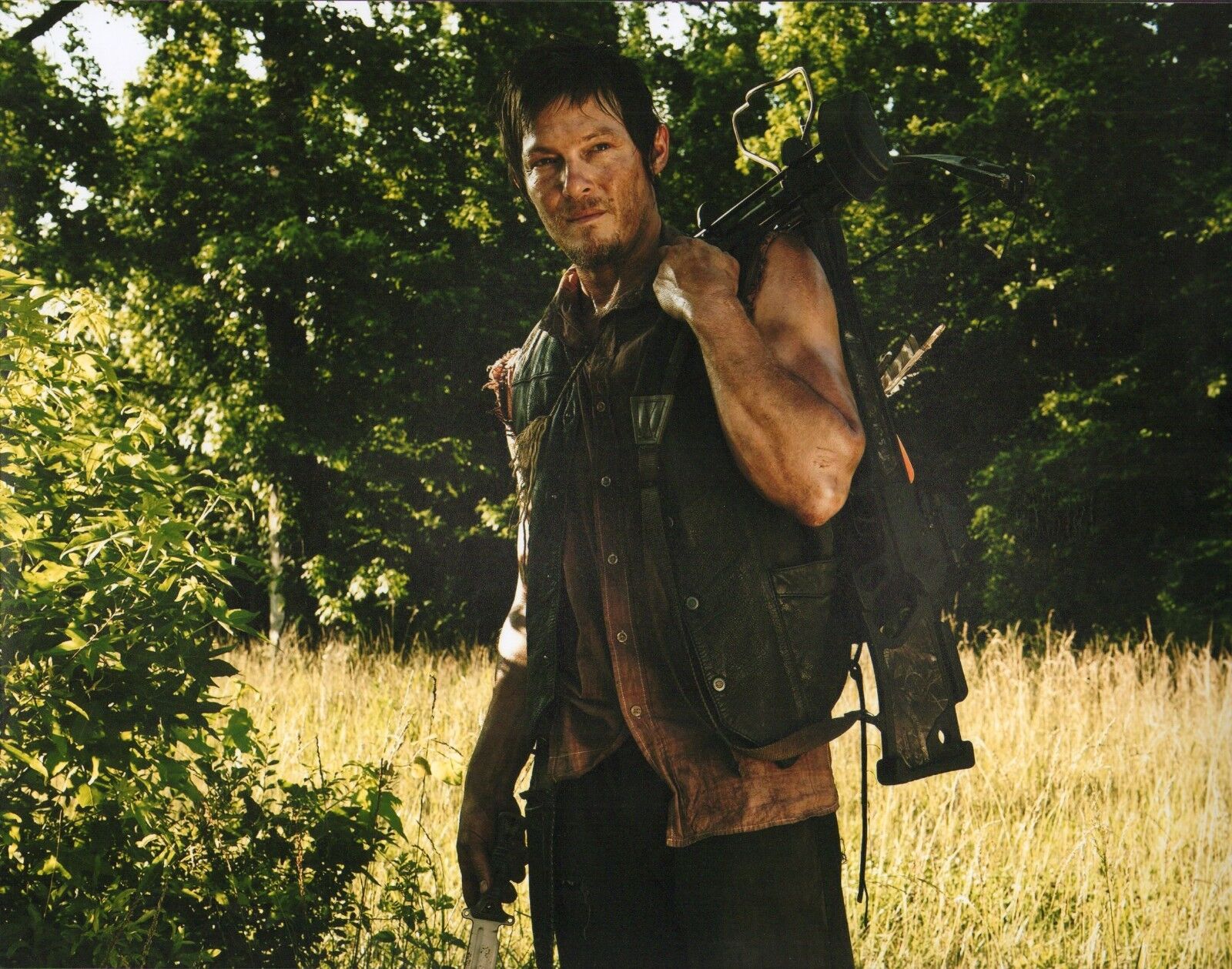 Norman Reedus 11x14 Photo Poster painting Picture The Walking Dead Poster Daryl Dixon AMC Promo