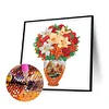 Vase Flower-Crystal Rhinestone Diamond Painting