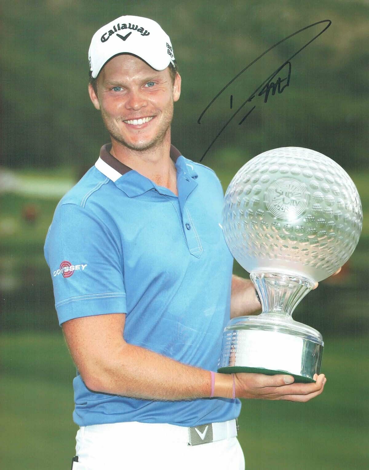 Danny WILLETT Nedbank Challenge Golf SIGNED Autograph 14X11 Photo Poster painting AFTAL COA