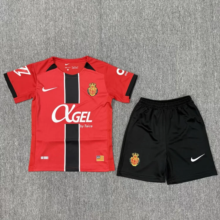 2025-26 new season-Mallorca home-jerseys-children's clothing