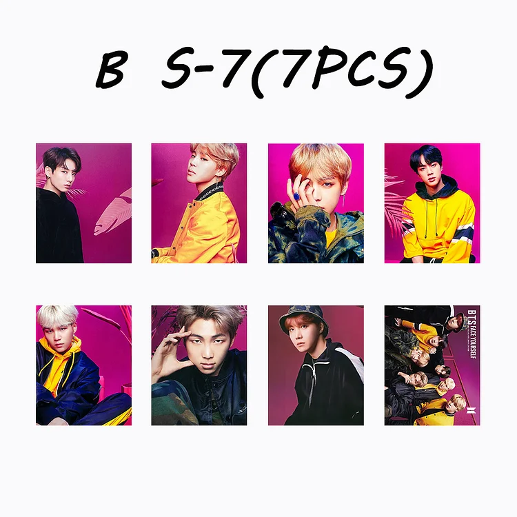 BTS Japan FACE YOURSELF Card Sets