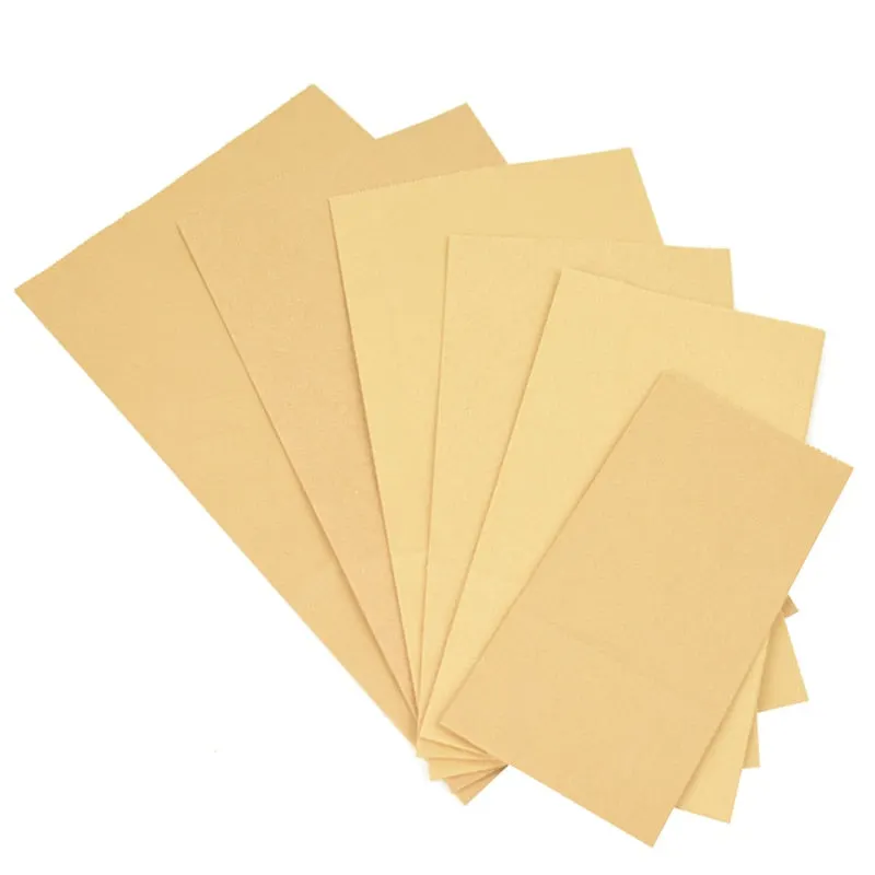 10pcs Kraft Paper Bags Gift Packaging Biscuit Candy Food Cookie Snack read Baking Package Bag Wedding Birthday Party Supplies