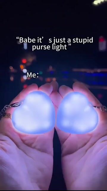 USB Rechargeable LED Touch Pendant &ndash; Light-Up Charm for Totes, Wallets & Night Use