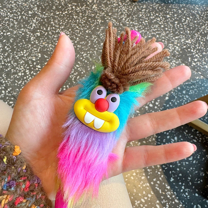 1 Piece Animal Class Learning Daily Plush Casual Cute Minimalist Ballpoint Pen