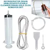 5pcs Fridge Dredging Kit Hose Reusable Fridge Drain Hole Dredging Remover Shovel