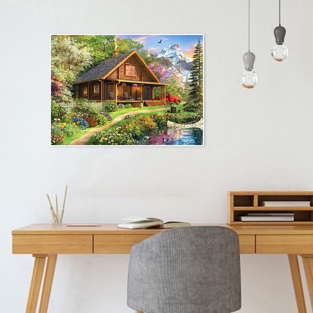 House - Full Round Diamond Painting