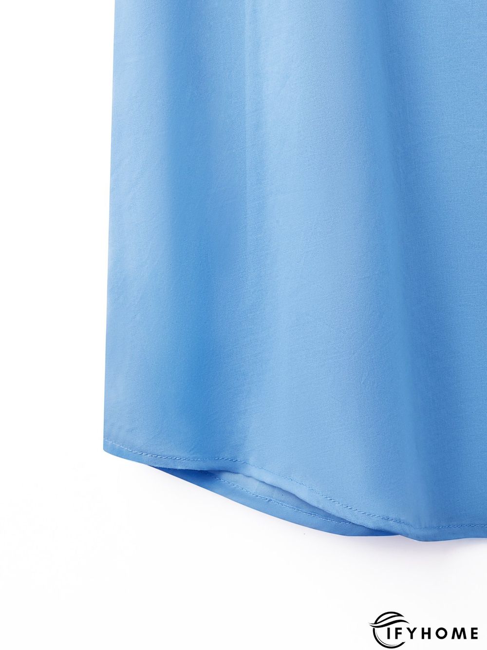 Women Solid Long Sleeve Linen Daily Casual Top | IFYHOME