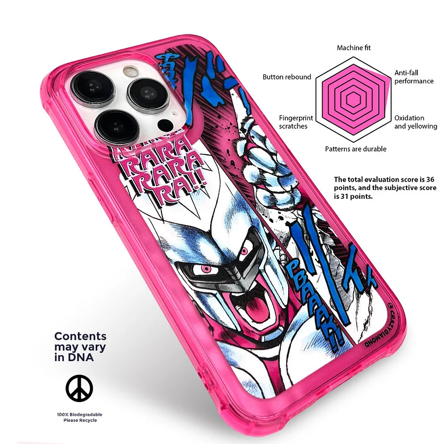 JOJO's Bizarre Adventure Crazy Diamond mobile phone case JOJO's Bizarre Adventure Crazy Diamond mobile phone case