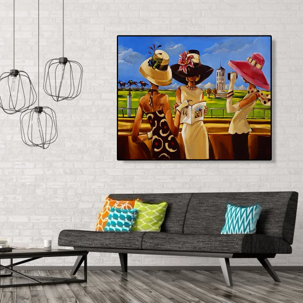 Gossip Women - Paint By Number(50*40cm)