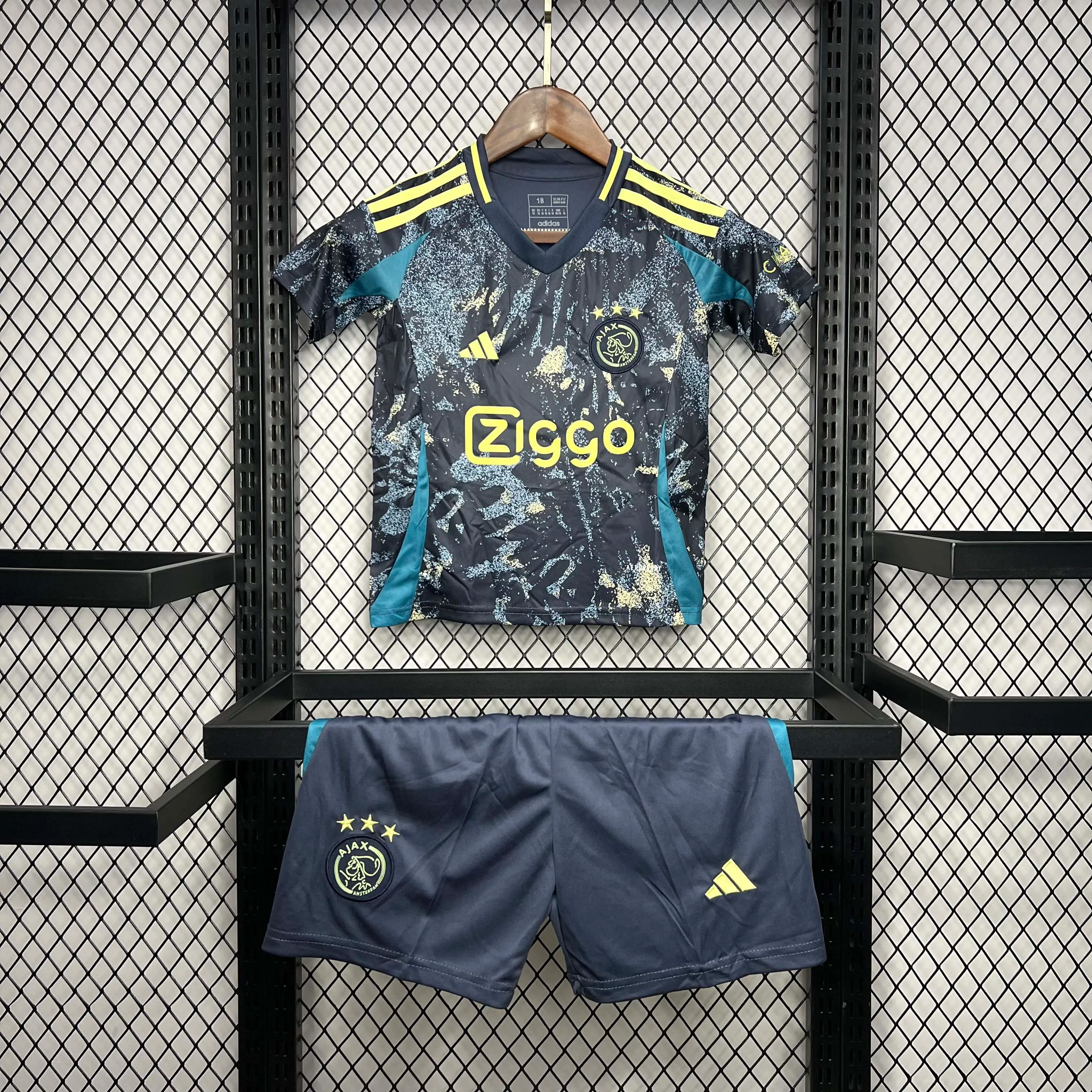 2024-2025 KIDS Ajax Amsterdam Away Football Shirt 1:1 Thai Quality