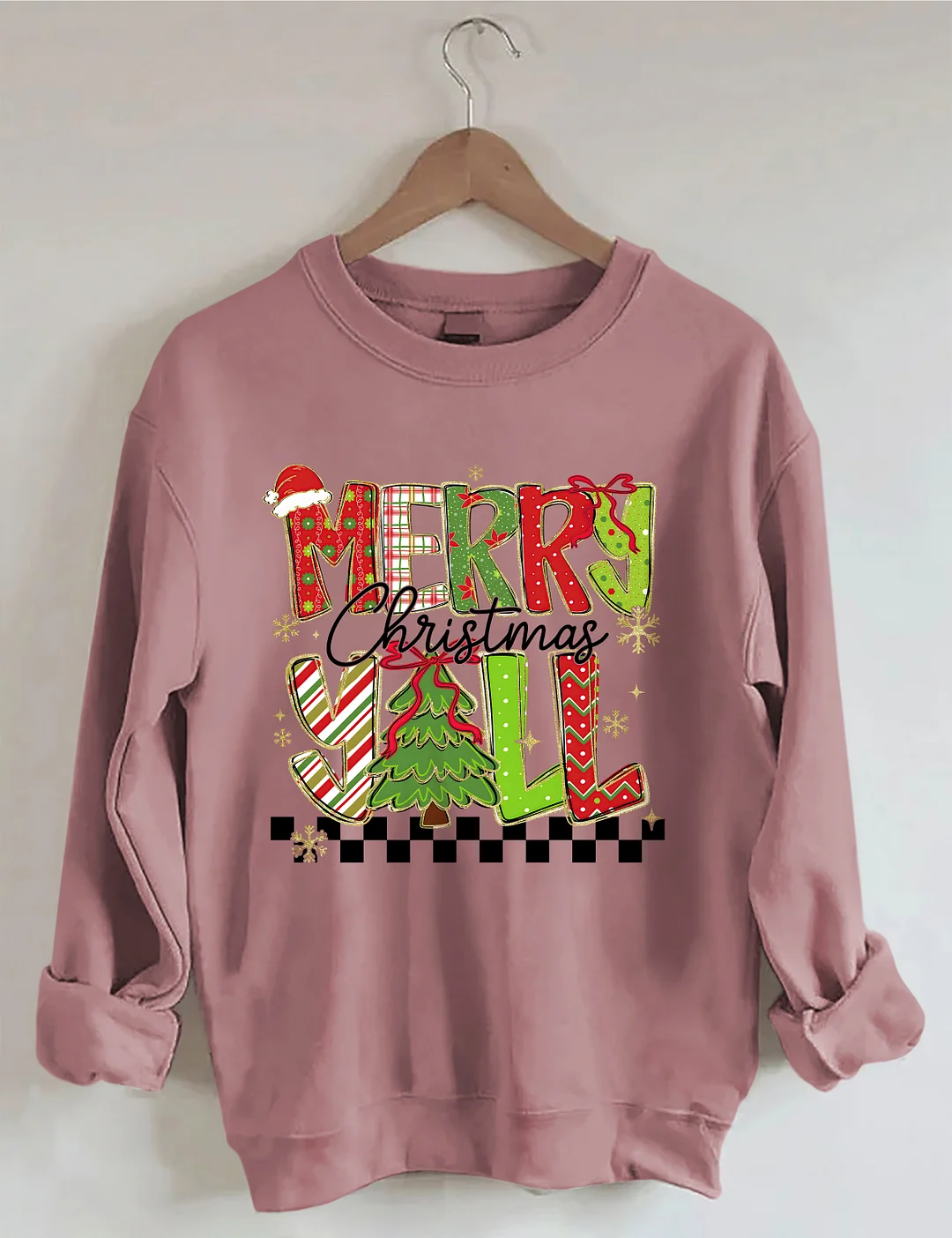 Merry Christmas Y&rsquo;all Sweatshirt