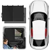 Double-Layer Car Sunshade Magnetic Heat-Insulating Side Screen Summer Interior Rear Seat Protection