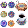 6PCS Datura Untersetzer - 5D DIY Handwerk Mode Accessoires