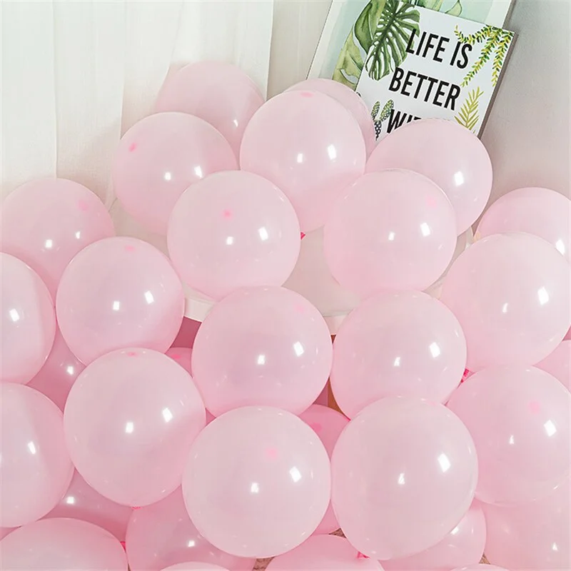 100pcs Latex Balloons Colorful Pearl Helium Air Balloon for Wedding Happy Birthday Party Christmas Home Baby Shower Decorations