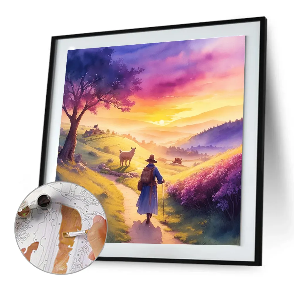 DIY Paint By Number 40*40cm - Long Distance