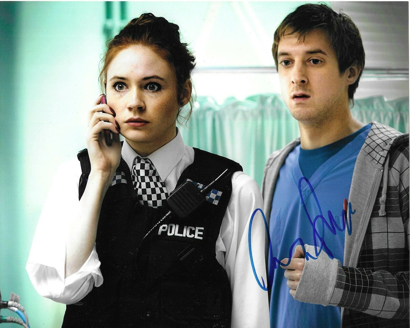 Arthur Darvill autograph - signed Photo Poster painting - Dr Who - Broadchurch