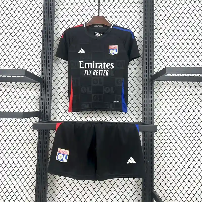 24/25 Kids Lyon Soccer Jersey Away