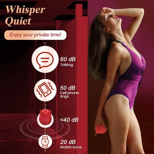 Double Rose Pleasure Set - Ros&eacute;Trio Thrusting Massager