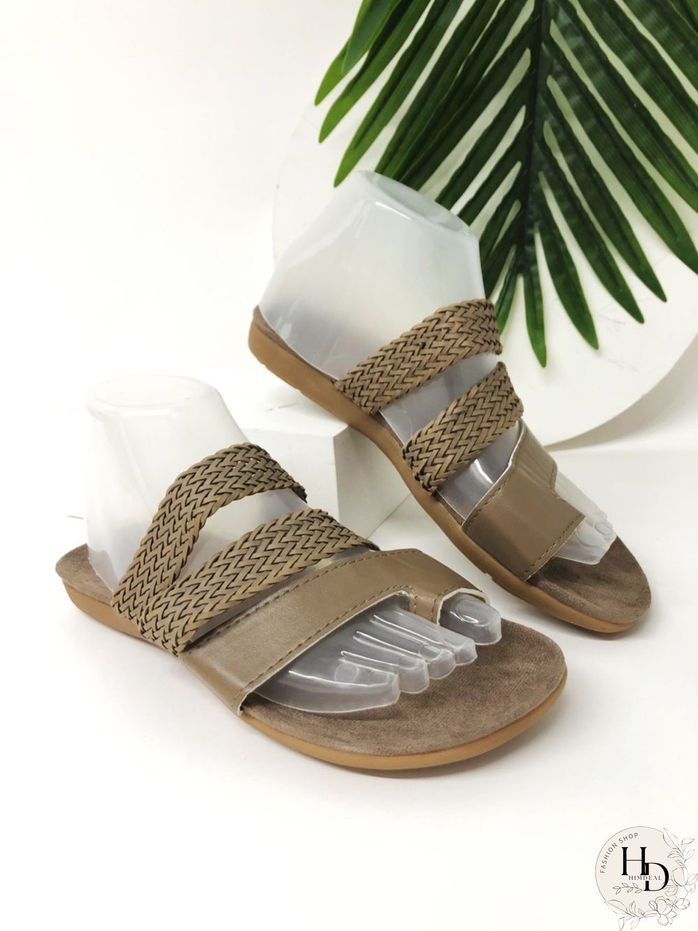Bohemian Braided Vintage Slippers