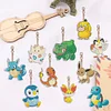 10PCS Anime Pokemon doppelseitig - 5d DIY Handwerk Schlüsselanhänger