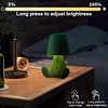 LED Bedside Lamp with Touch Control Creative Thinker Lamp Dimmable Night Light