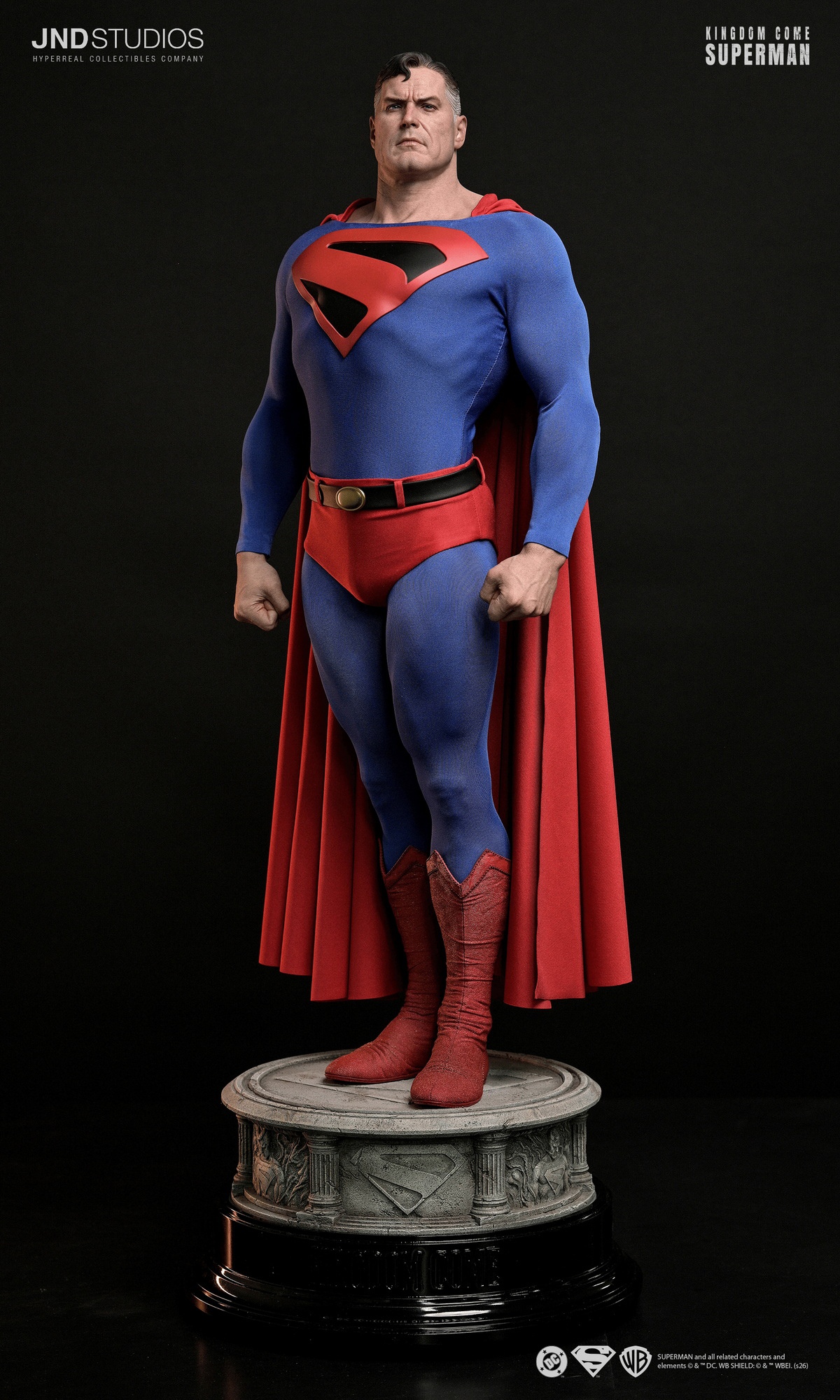 JND Studios：1/4 SUPERMAN (KINGDOM COME Ver./Original JL Ver./Dual Ver.) -Statue(GK)-