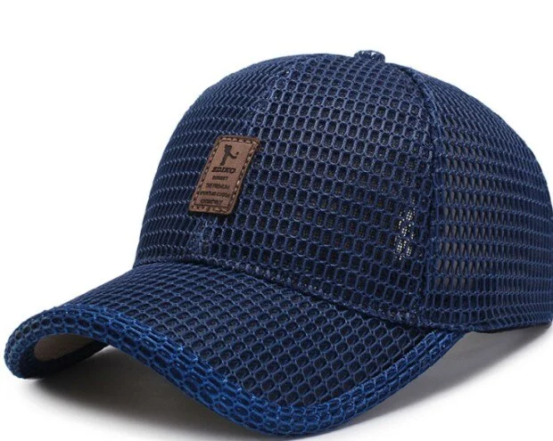 New Hiphop Hat Sunproof Cap Visor For Men Women Adjustable Mesh Baseball Cap Outdoor Sunscreen Breathable wholesale