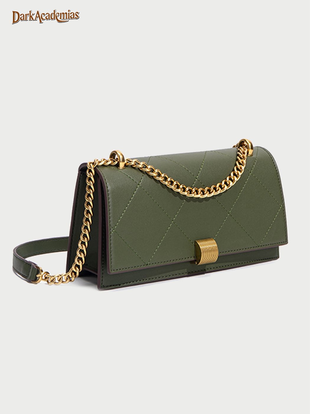 Vintage Chain Textured Satchel
