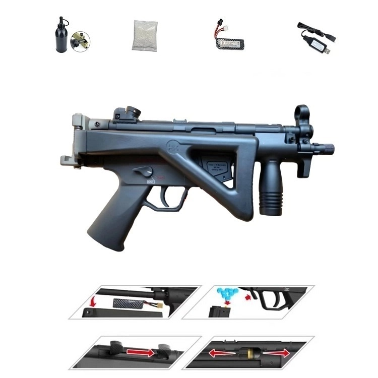 MP5K Assault Rifle Gel Blaster - Compact and Powerful