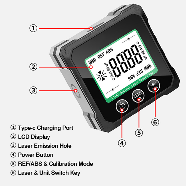 Saker Digital Angle Finder