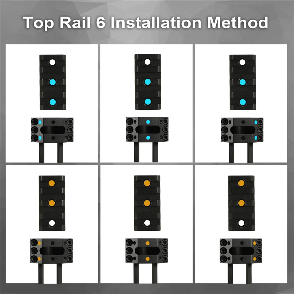 ohhunt® 11mm 3/8" Dovetail & 20mm Picatinny Rifle Scope Rings One Piece Cantilever Mount 30mm 25.4mm Bubble Level