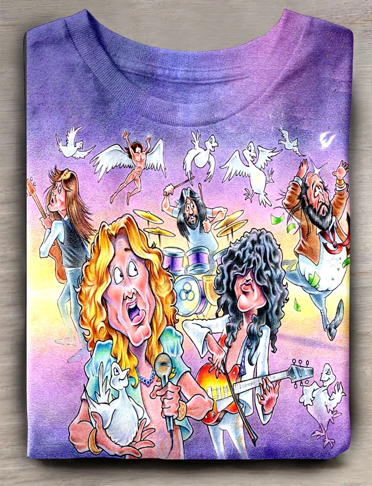 Teecade Teecade Led Zeppelin T-shirt