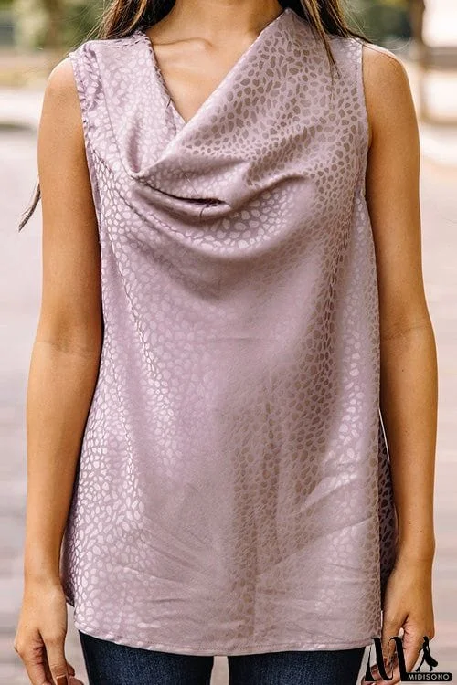 MidiSono - Fashion Loose Solid Sleeveless Vest Top