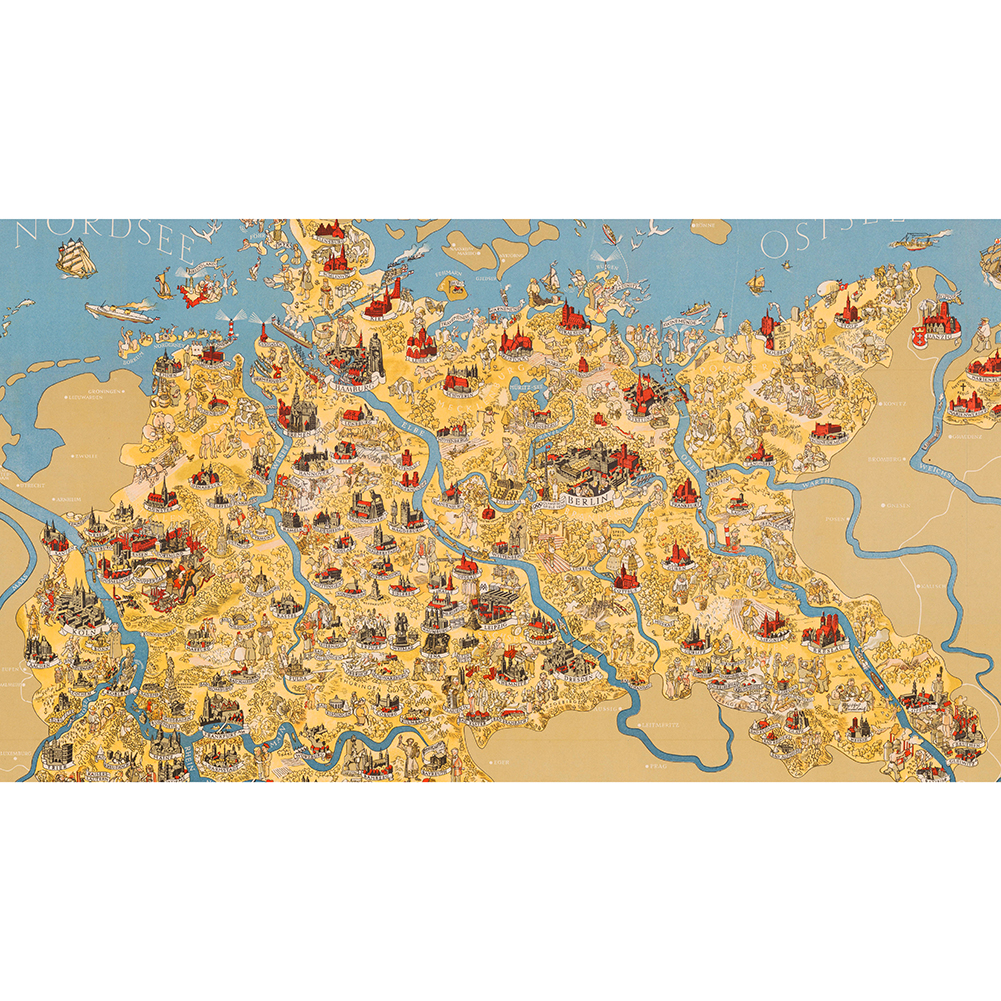 

Ancient Map - 1000 Pieces Jigsaw Puzzle, 501 Original
