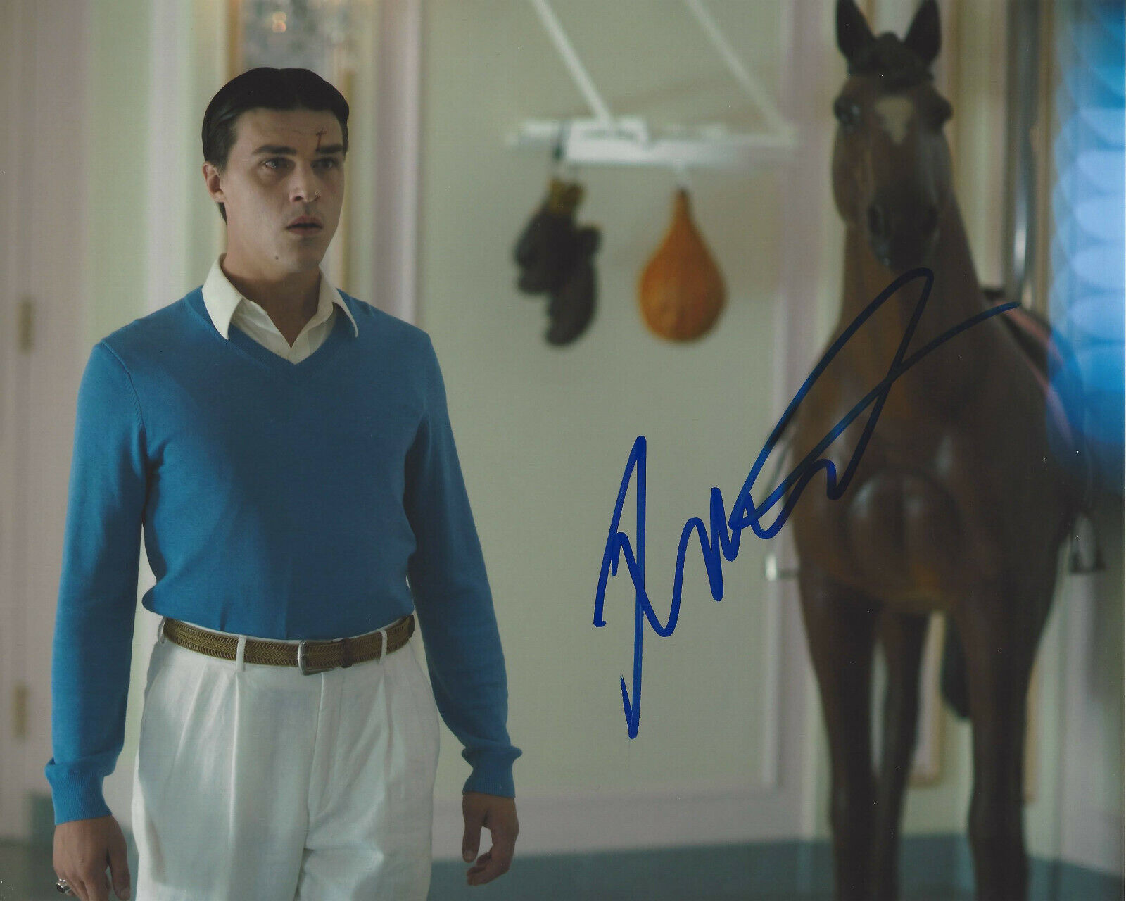 FINN WITTROCK SIGNED AUTHENTIC 'JUDY' MICKEY DEANS 8x10 Photo Poster painting B w/COA ACTOR