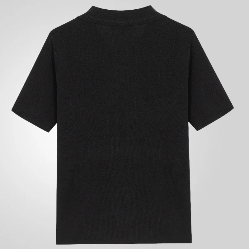 Uveng Uveng Men's Wear Summer Short-Sleeved Knitwear Collared Casual POLO Shirt Men's SY0089