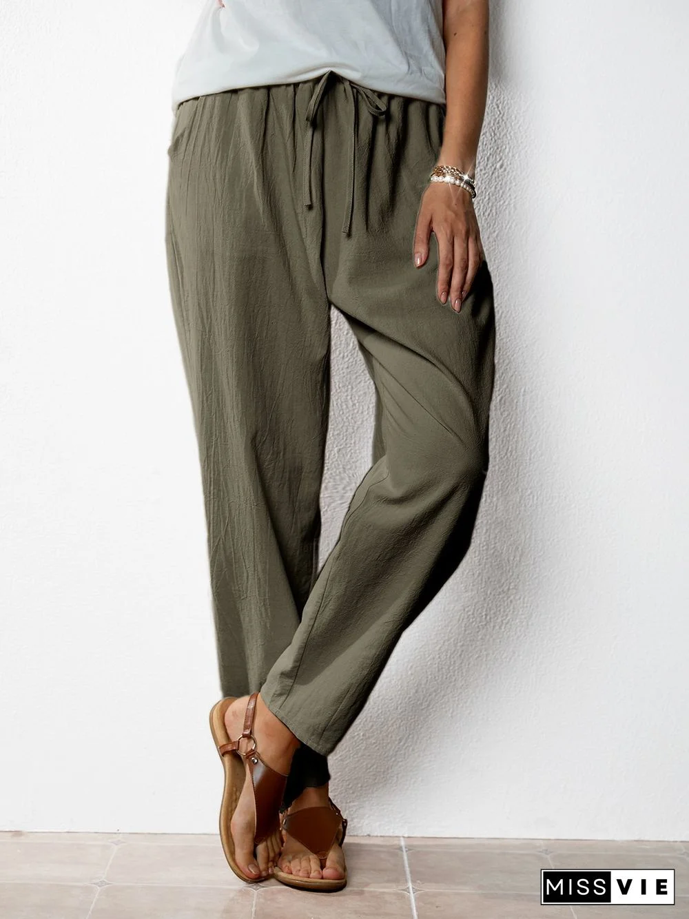Casual Cotton Pants