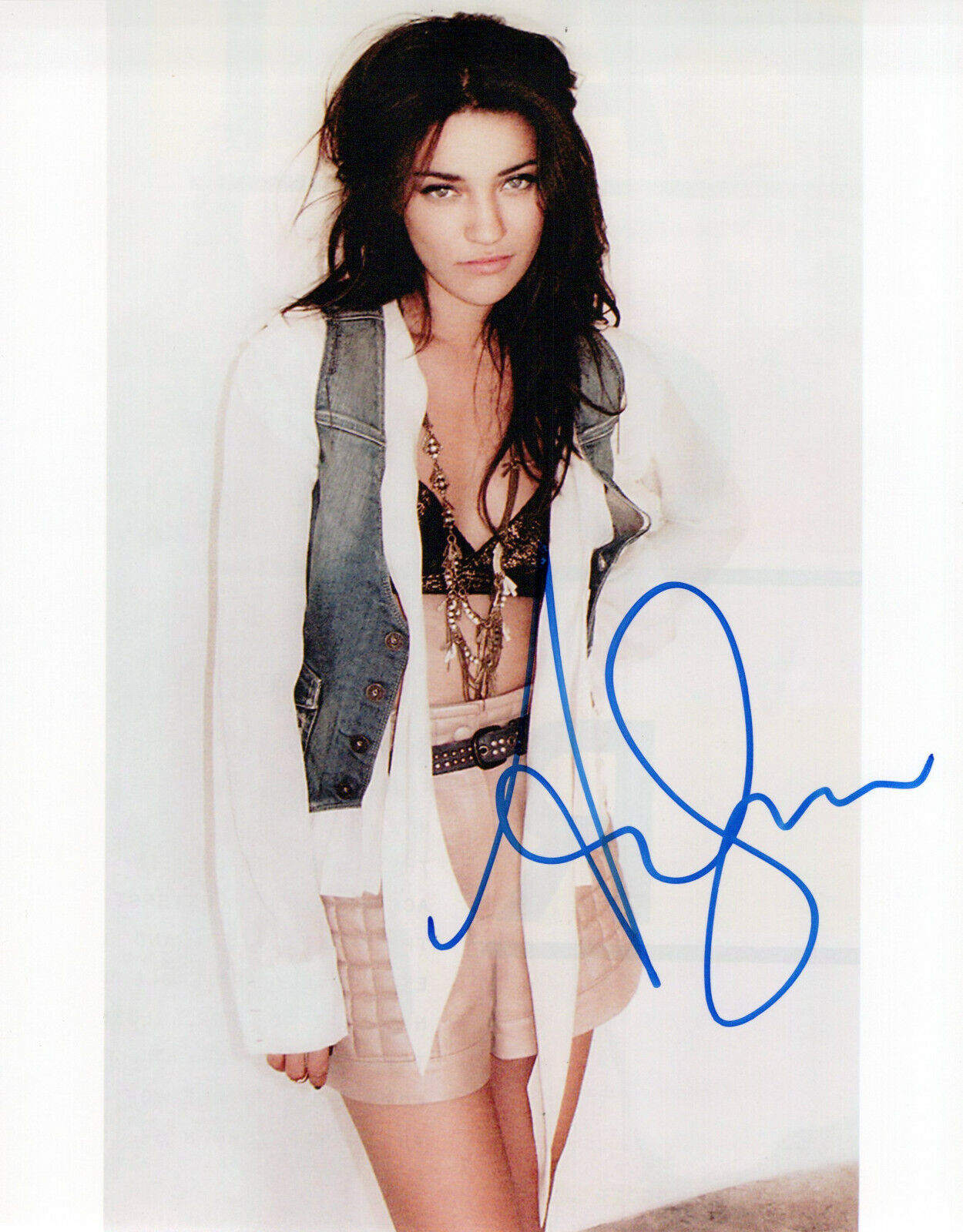 Jessica Szohr glamour shot autographed Photo Poster painting signed 8x10 #4