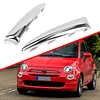 1 Pair Front Bumper Upper Grill Moulding Trim for FIAT 500 312 LOUNGE 2016-2020