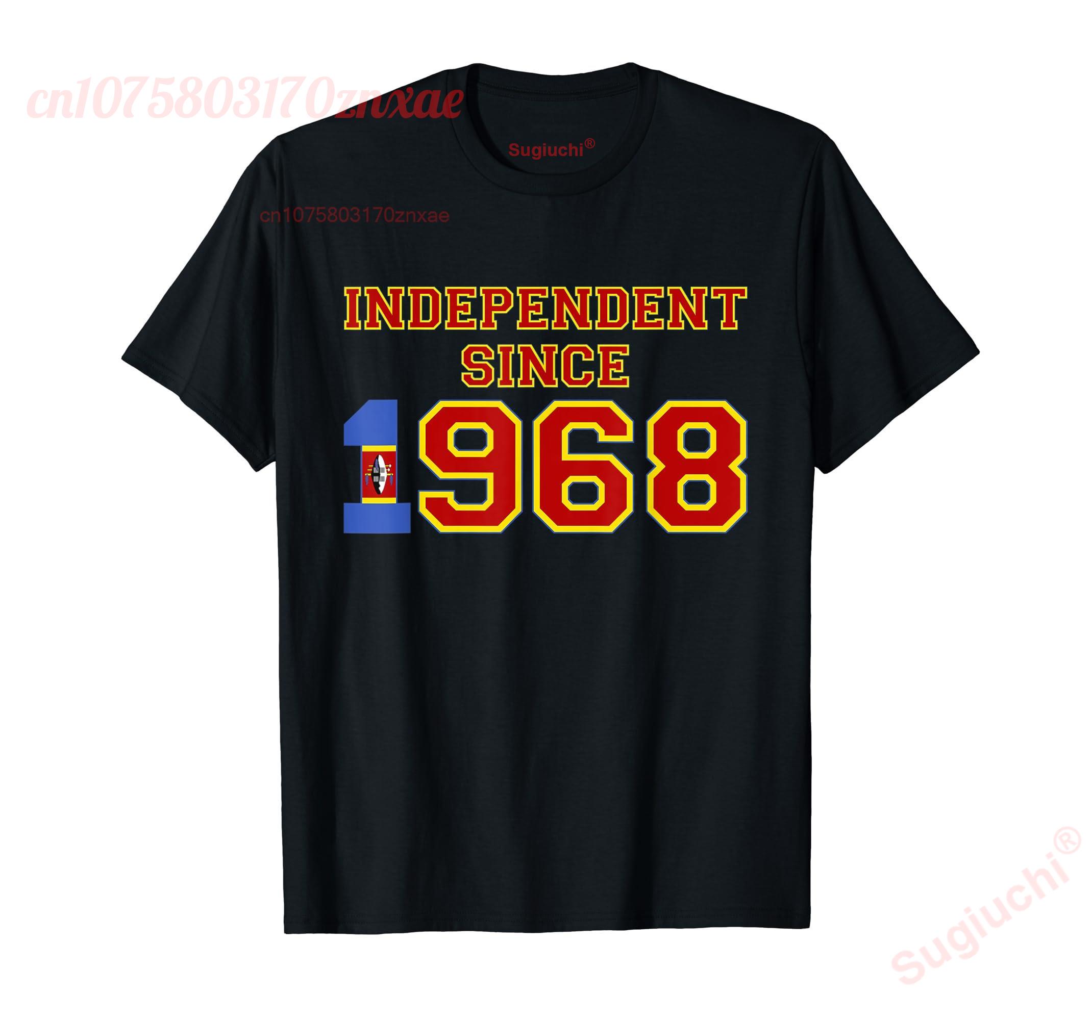 100% Cotton Eswatini Independent Since 1968 T-Shirt MEN WOMEN UNISEX T Shirts Size S-6XL