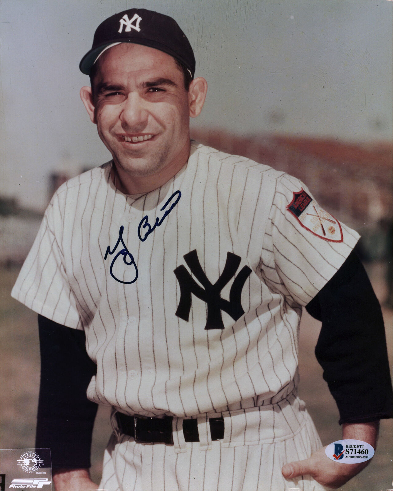 Yankees Yogi Berra Authentic Signed 8x10 Photo Poster painting Autographed BAS #S71460