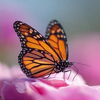 Butterfly on Bloom - Diamond Painting