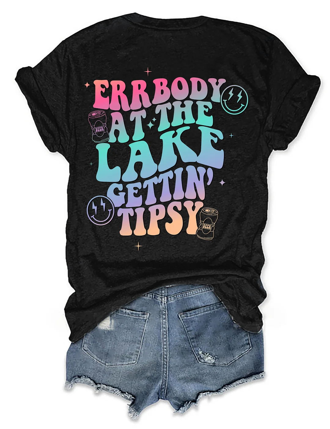 Errbody At The Lake Gettin Tipsy T-shirt