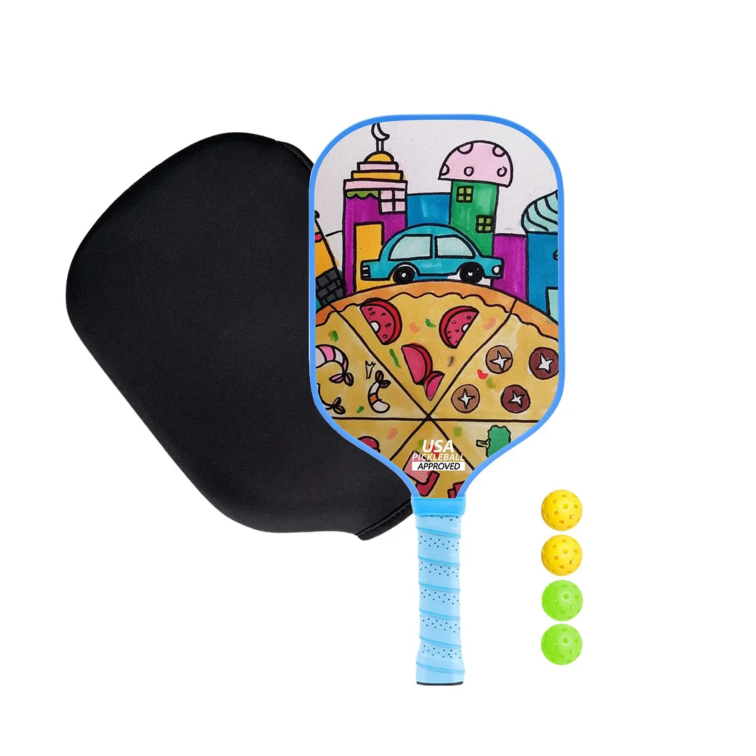 Original Paddle (16mm) T700 Sandblasted Carbon Fiber-Whimsical Whack