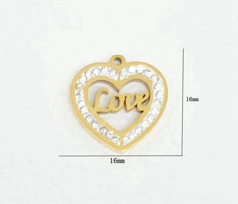 1 Piece 304 Stainless Steel Solid Color Jewelry Accessories Pendant