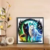 Diamond Painting-DIY Full Round Drill Wolf